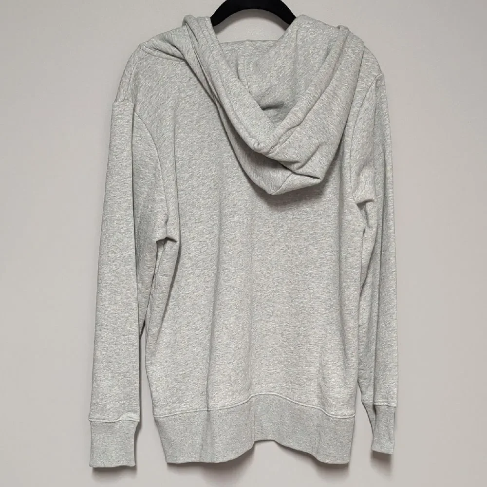 GAP Men's Light Gray Zip-Up Hoodie